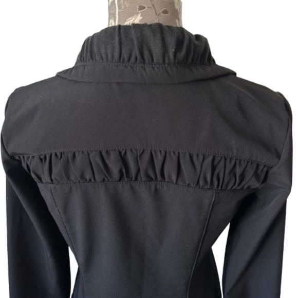 Mondetta Women's S/XS Black Fully Zip UP Windbreaker Rain Sporty Athletic Jacket - Picture 6 of 15